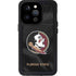 Florida State University Black Jersey iPhone 15 Pro Waterproof Case